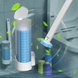 Система одноразовой очистки унитаза ToiletWand  ∙ Универсальная Настенная щетка для унитаза со сменными насадками
