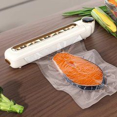 Портативний вакууматор з дисплеєм LS-802 &middot; Вакуумний пакувальник для продуктів