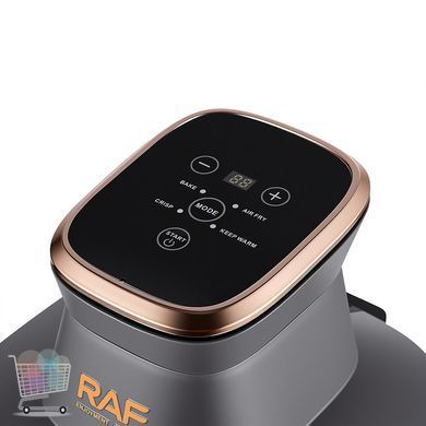 Мультипіч-аерофритюрниця RAF R.5397 4 л 1500 Вт із сенсорним екраном &bull; Аерогриль RAF R.5397 для смаження, запікання, гриля та приготування без олії