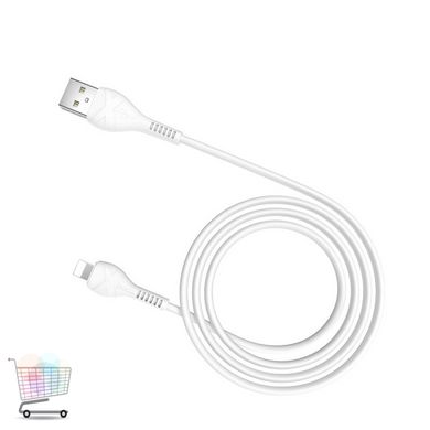 Кабель HOCO X37 USB to Micro 2.4A Apple iPhone Cool power Lightning ∙ Зарядний провід для айфона Charging data cable