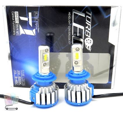 Автомобильные огни T1-H7 /Светодиодные LED автолампы