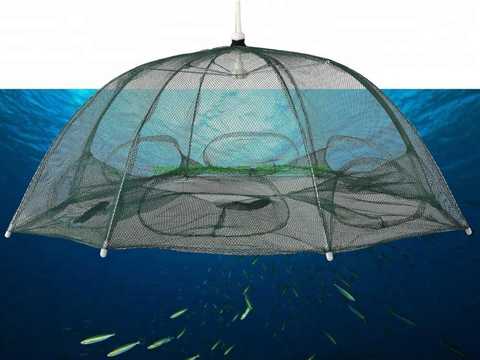 Приманка ловушка рыболов — как работает «раколовка-рыболовка» зонтик?