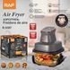 Мультипіч-аерофритюрниця RAF R.5397 4 л 1500 Вт із сенсорним екраном &bull; Аерогриль RAF R.5397 для смаження, запікання, гриля та приготування без олії