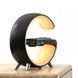 Нічник-лампа G63 Smart Light з годинником і колонкою &bull; LED нічник з Bluetooth будильником і бездротовою зарядкою QI 15 Вт